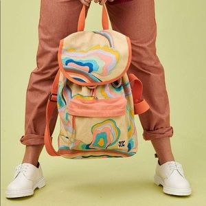 Lucy and Yak Skyline Drawstring Backpack